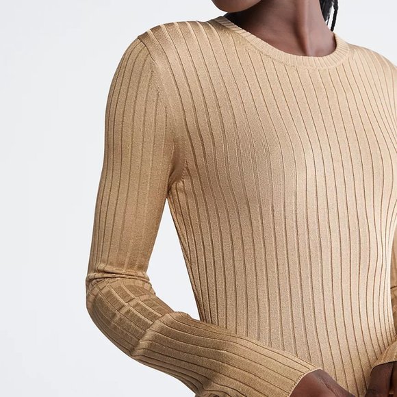 CK Ribbed Midi Sweater Dress - Picture 3 of 5